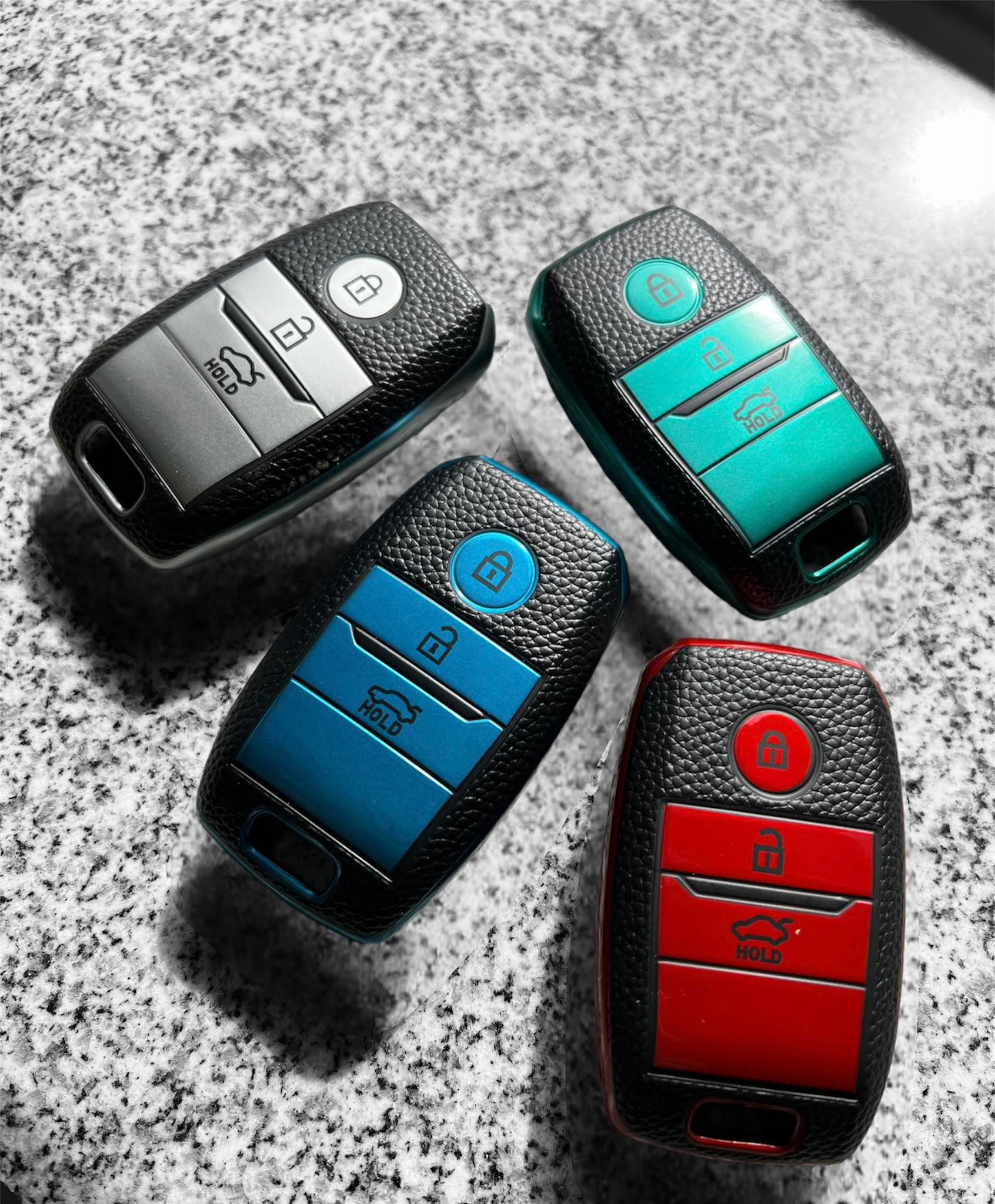 ontto Passt für Kia Schlüsselhülle Silikon Schlüssel Cover für Kia