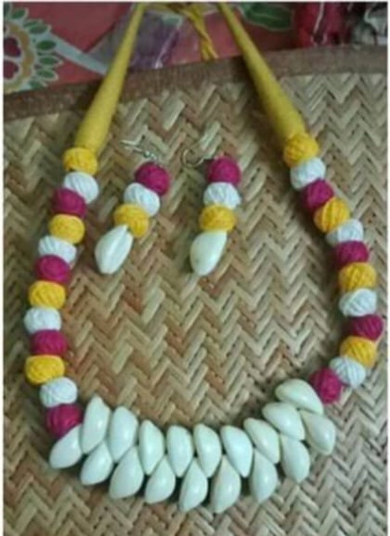 Handmade kori shop necklace