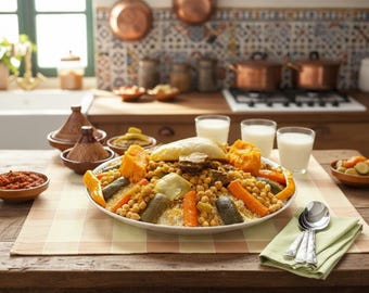 Marokkaanse couscous 500 g | Authentieke Noord-Afrikaanse griesmeelpasta | Traditioneel kookingrediënt