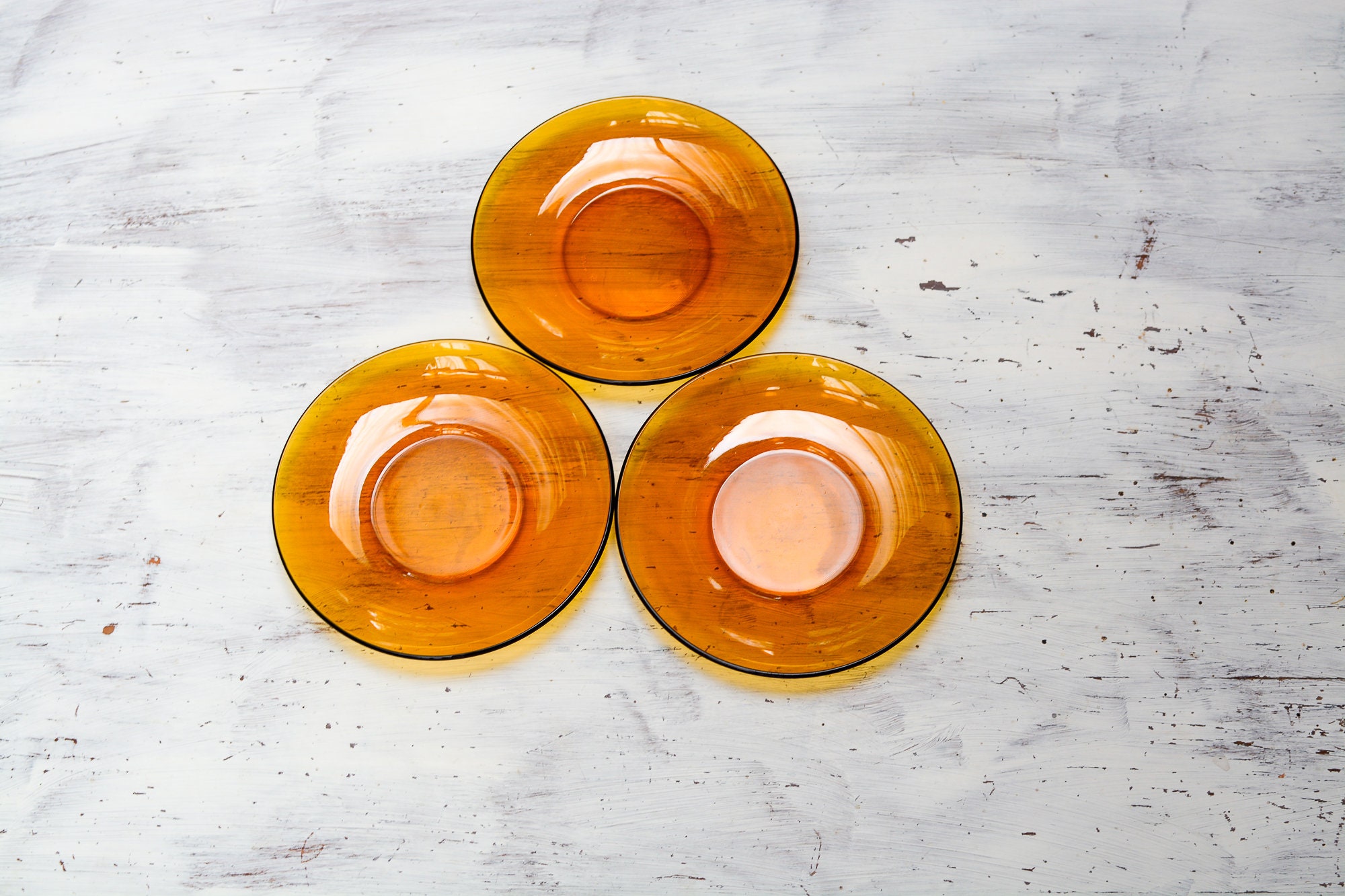Duralex verres ambre d'occasion - Arts de la table