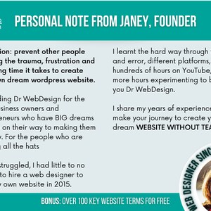 Website Planner: Custom WordPress Design Workbook (Digital Download) image 9