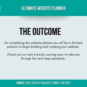 Website Planner: Custom WordPress Design Workbook (Digital Download) image 6