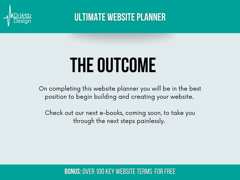 Website Planner: Custom WordPress Design Workbook (Digital Download) image 6