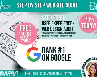 Website-auditsjabloon: gids voor webdesign en gebruikerservaring (afdrukbare pdf)
