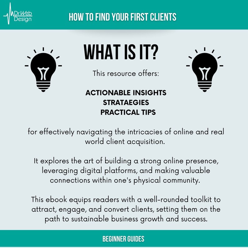 HOW TO FIND YOUR FIRST CLIENTS