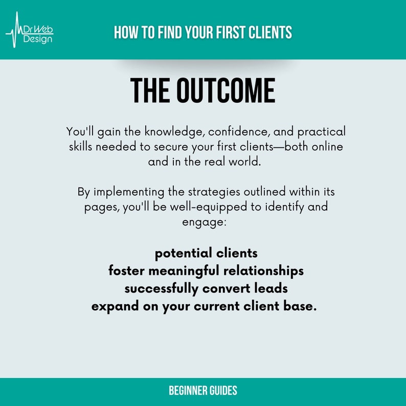 HOW TO FIND YOUR FIRST CLIENTS