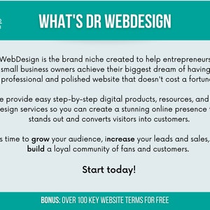 Website Planner: Custom WordPress Design Workbook (Digital Download) image 8