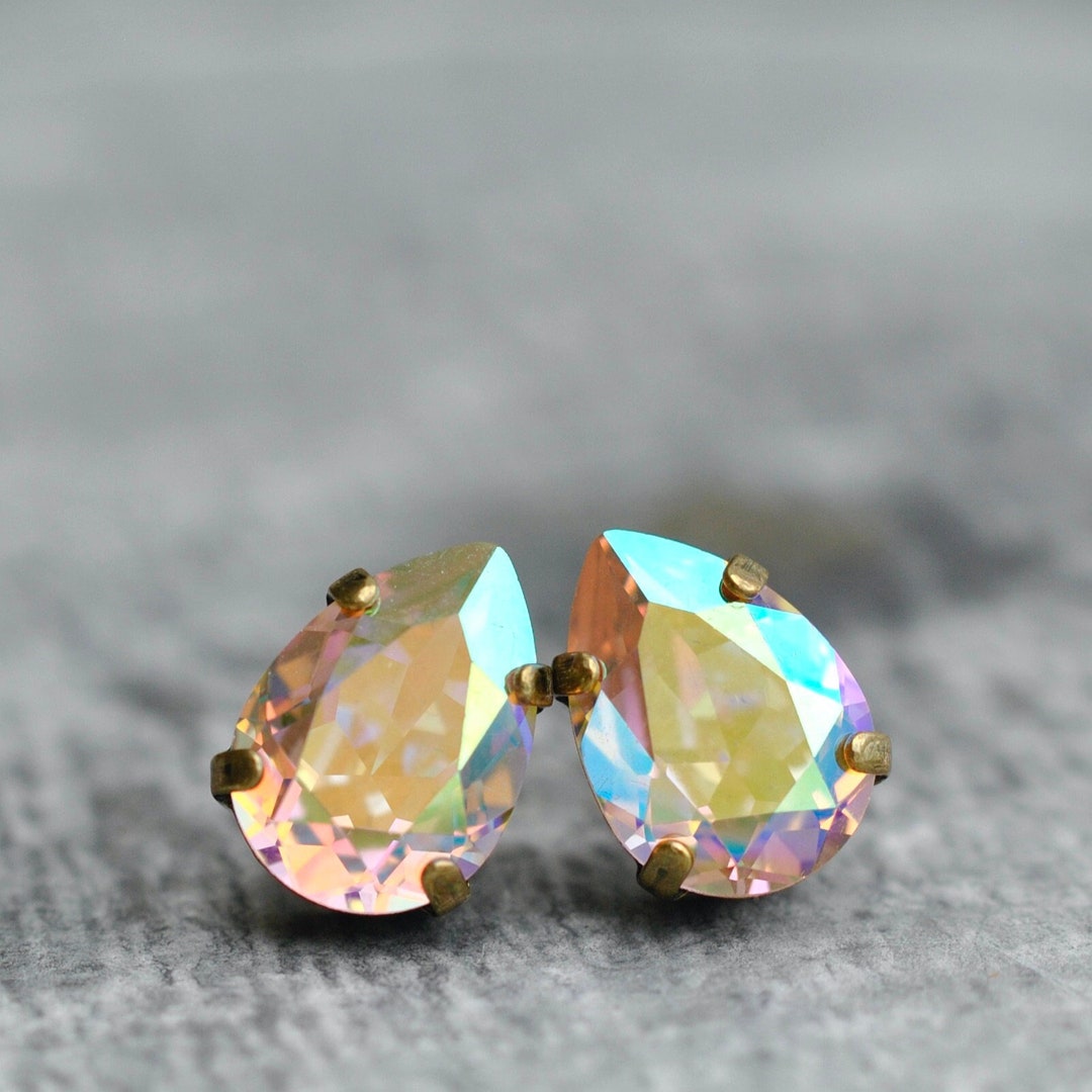 Aurora Rose Studs