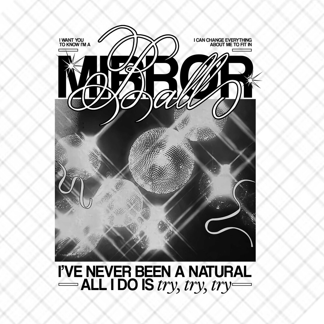 Mirrorball Vintage Unisex Svg Retro Mirrorball Taylor PNG Etsy