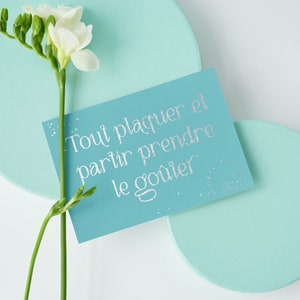 Mini carte Message optimiste