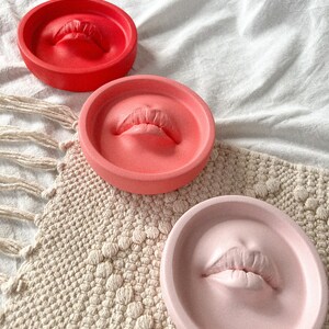 Blush Lip Incense Holders