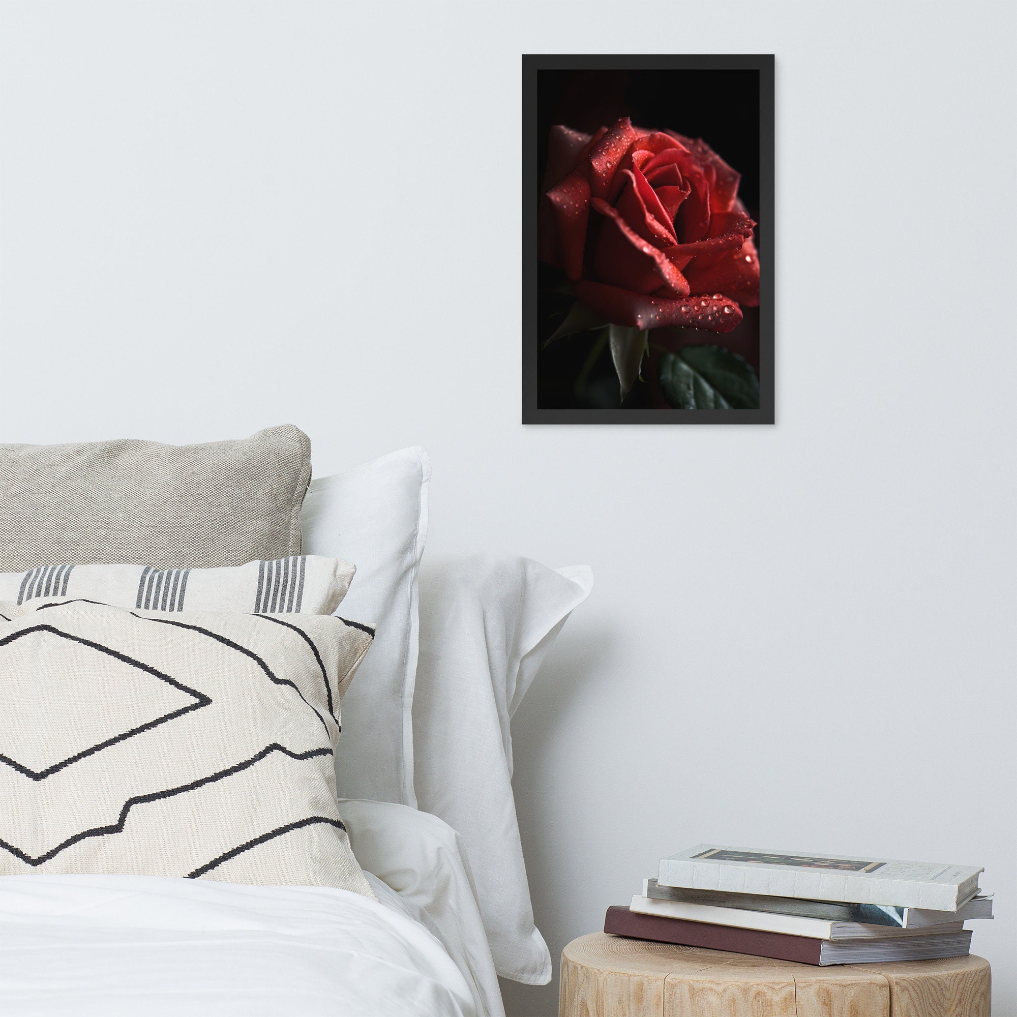 Red Rose - Instant Download - Printable Art Picture/poster of a ...