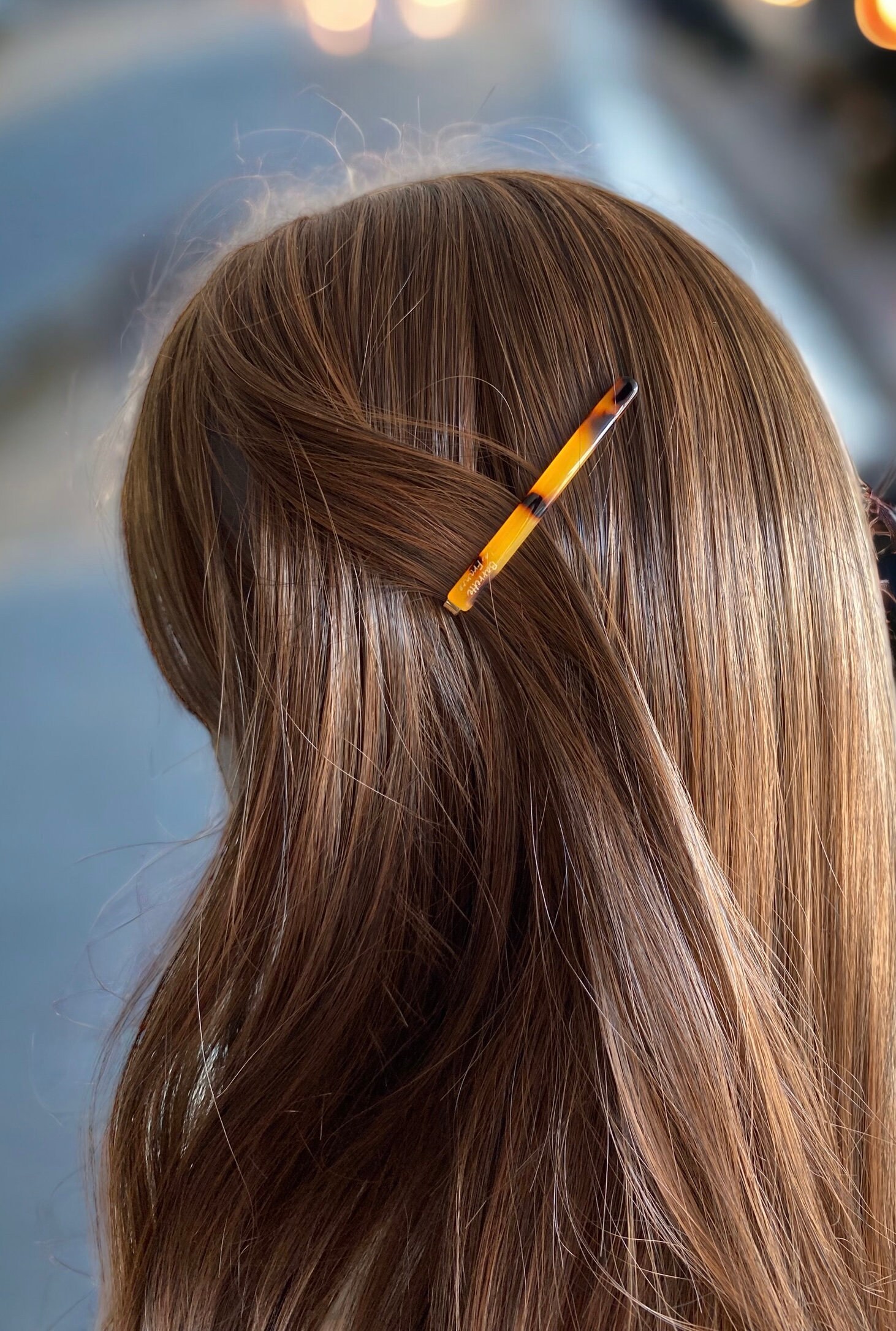 Set of 2/minimalist Bobby Pin/cellulose Acetate Hair Pin  display picture 3