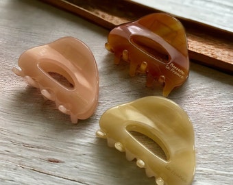 Vintage Style Hair Claw / Cellulose Acetate Clip / Hair Accessories /Gift for Her /Valentine’s Day Gift