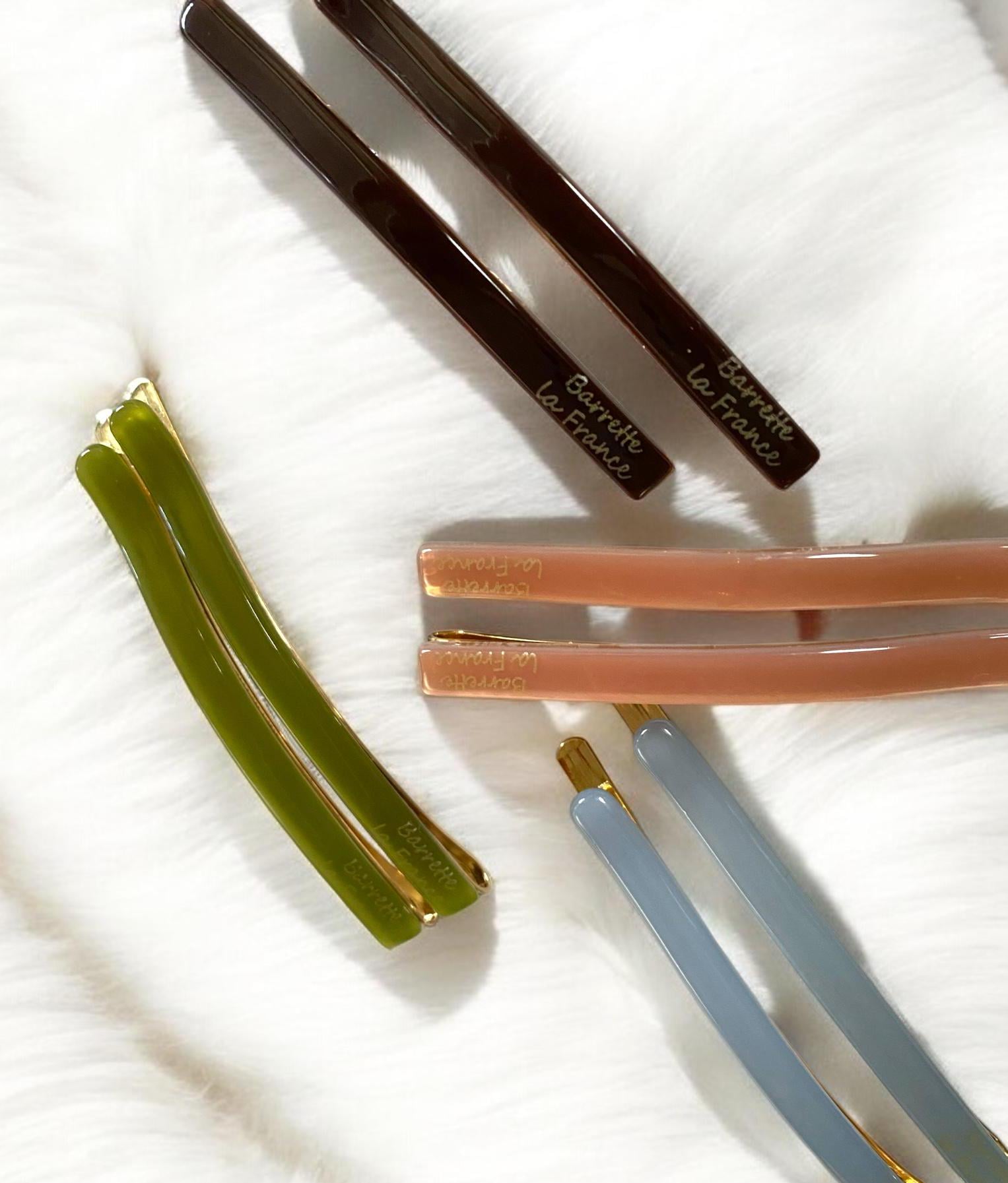 Minimalist Bobby Pin Set, Cellulose Acetate Hair Accessories  display picture 2