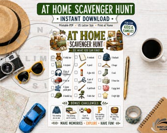 Scavenger Hunt At Home Bundle