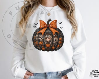 Black lace pumpkin coquette PNG, Halloween Pumpkin fall png, pumpkin season png, Halloween png, lace pumpkin png, Pumpkin Trendy Fall png