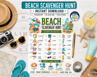 Scavenger Hunt Beach Bundle