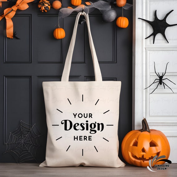 Tote Bag Mock up, Bag Mock up, Tote Mockup, Shopping tote Mock Up Gift, Halloween Mock-up, Halloween, Product Mock Up, Mockup Photos, POD