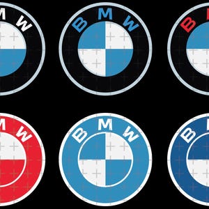 BMW Logo Svg, Png, Pdf, Jpg | Car Logo SVG Bundle | Digital Download | Cut Files for Cricut & Silhouette | High-Quality Vector Design