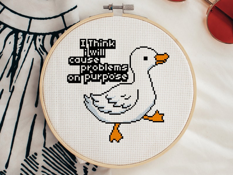 Funny Cross Stitch Patternnull