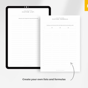 Niche Idea Planner Minimalist Template Printable PDF PNG - Etsy