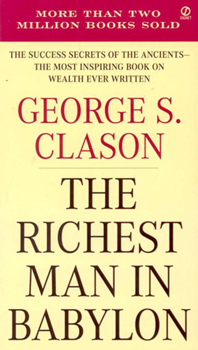 The Richest Man in Babylon S. CLASON Ebook Etsy