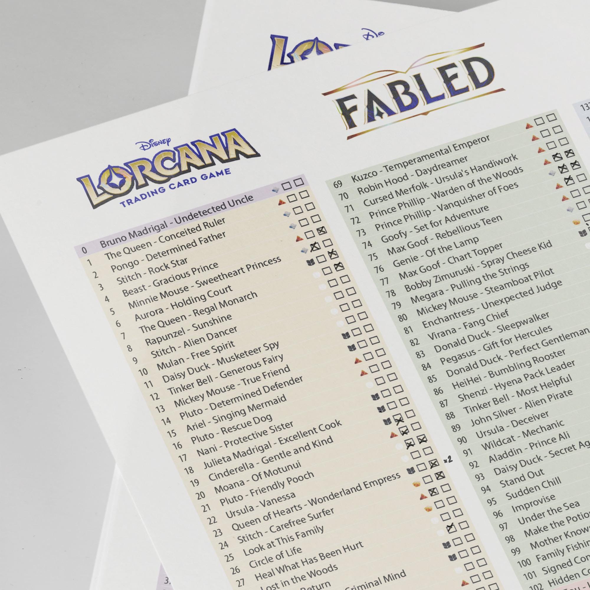 disney lorcana fabled card list Illumineer's Trove Disney Lorcana Set 9: Fabled