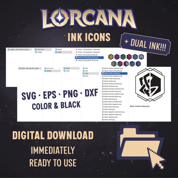 lorcana dual ink cards Disney Lorcana Card Sleeves main image 0