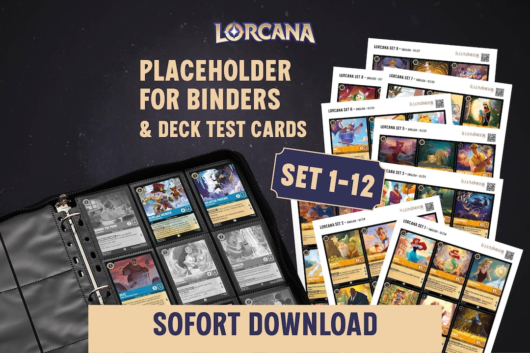 lorcana demo cards GAMA Expo 2023 Demo Decks