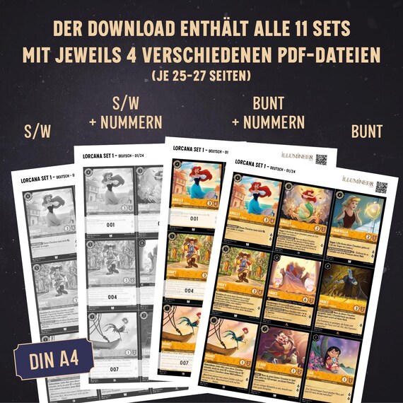 lorcana demo cards Test Prints/Oddities/Other Disney Lorcana Card Population Report by CGC  Cards