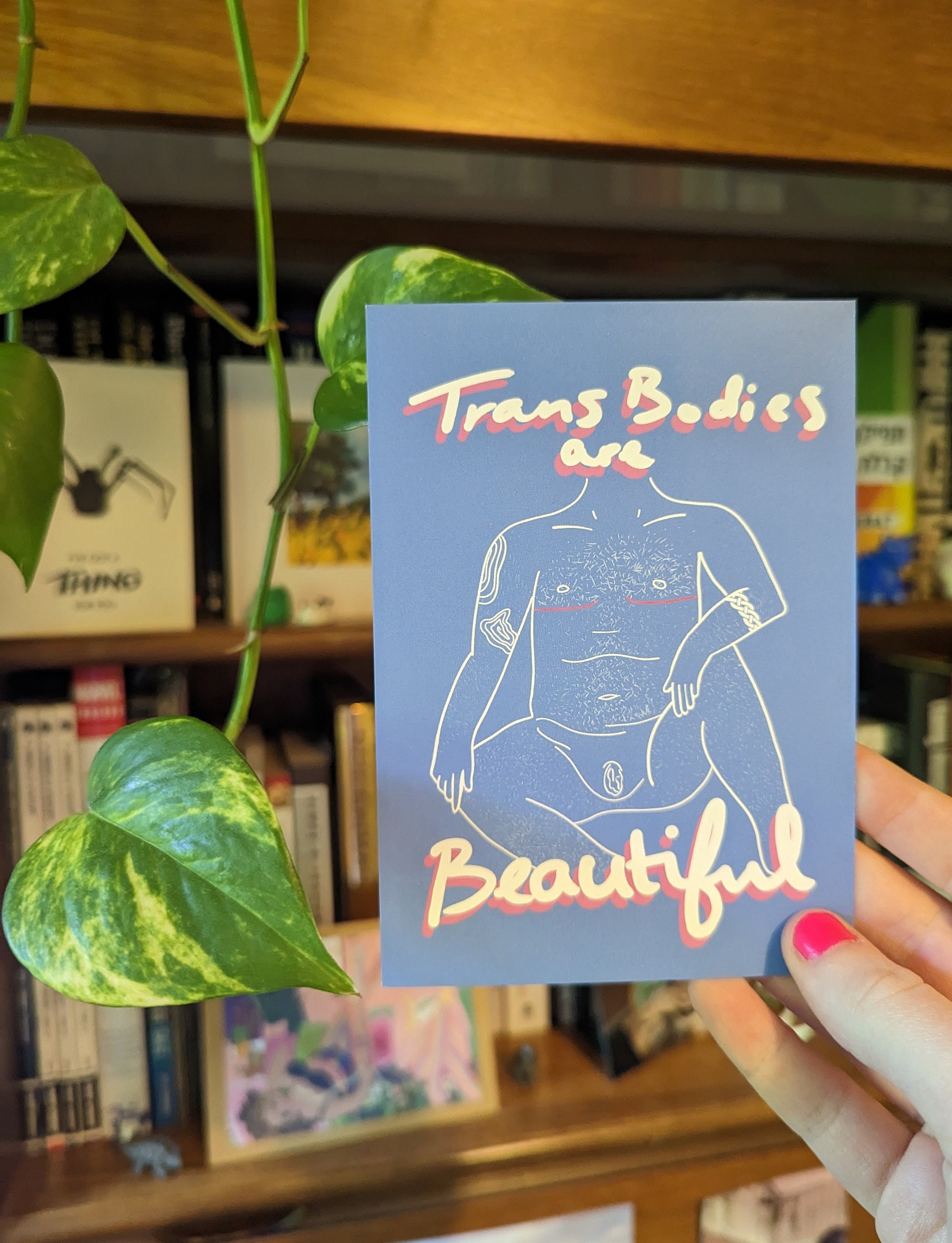 Trans Drawong Trans Bodies Are Beautiful | Queer Digital Art Print | Transmasc FTM ...