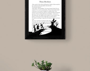 Tale of Three Brothers digital print
