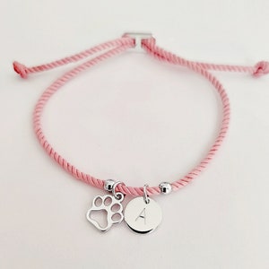Presente memorial para animais de estimação, presente para perda de animais de estimação, amantes de animais de estimação, presente para perda de cães, pulseira com pingente de pata, presente de lembrança, presente para amigo peludo, presente personalizado, carta