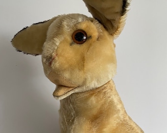 Steiff Bunny Baby Rabbit Sassy 8 Inches Original Bows Vintage 1965