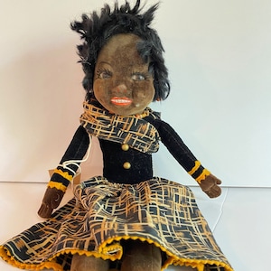 Circa 1940&#39;s Norah Welling Velvet AA Doll  Made in England