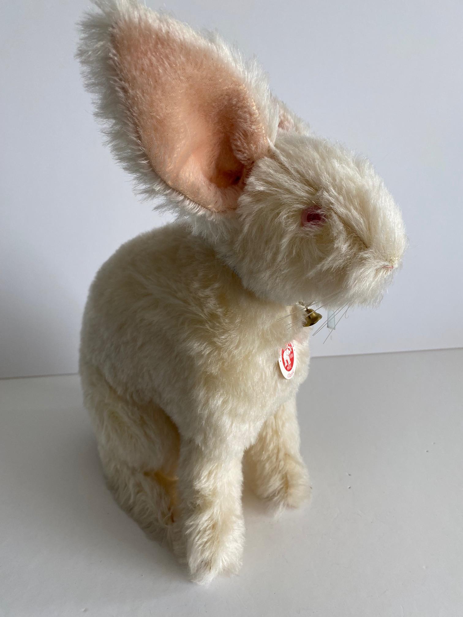 Steiff Hard to Find White Rabbit Henry Fancy Daisy - Etsy