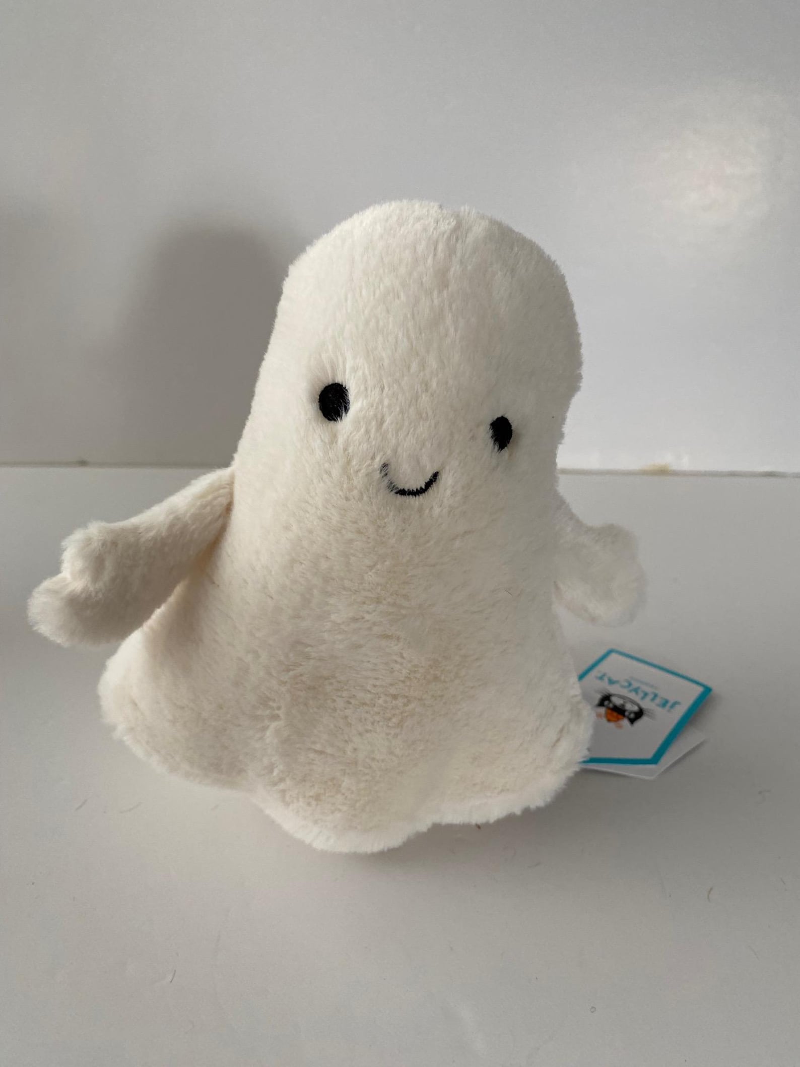 NWT Jellycat Ooky Ghost Halloween Soft Fun Plush Collectible Toy
