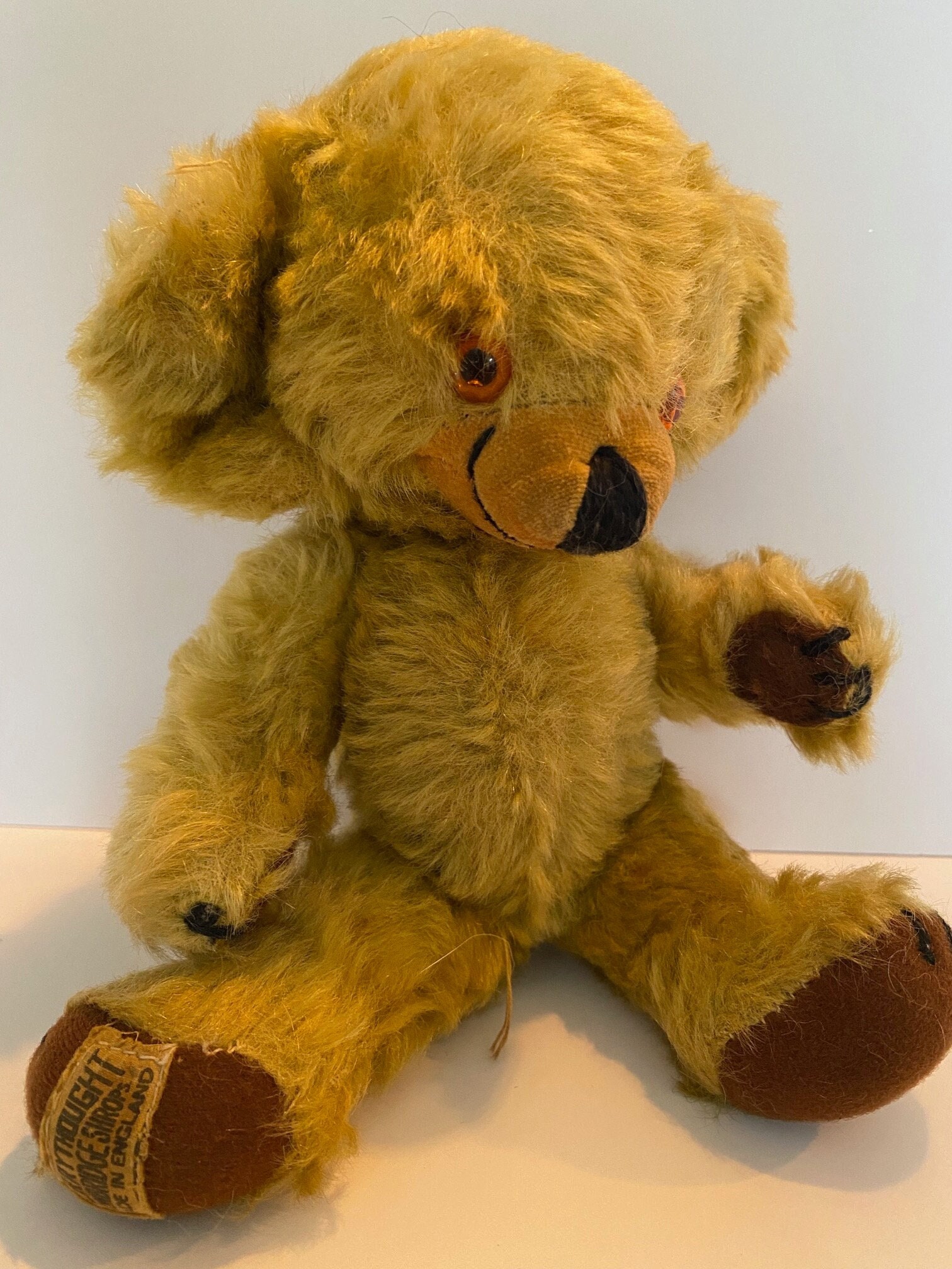 Cheeky Teddy Bear From Merrythought - Made in England - Etsy