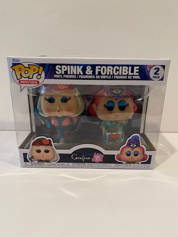 Funko Pop! Vinyl: Coraline - Spink & Forcible 2-pack - Etsy