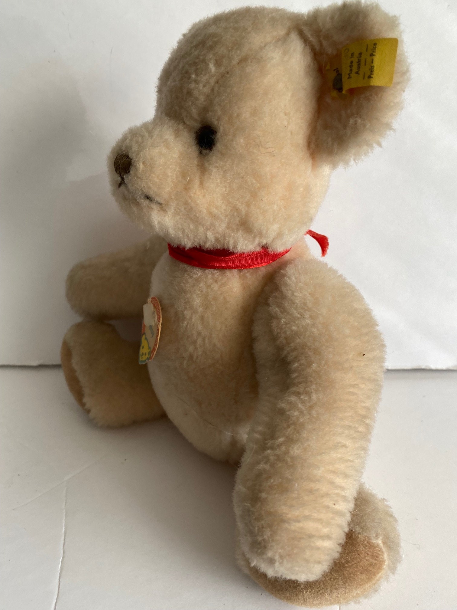 シュタイフ テディベア - 胸タグとID付きペッツィ - Etsy 日本