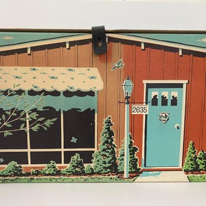 RARE 1963 Maison de poupée en carton TAMMY Dream, jouet idéal 9308 Barbie Dream House