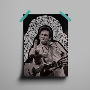 Johnny Cash | Folsom Prison Blues (DIGITAL Art Print)