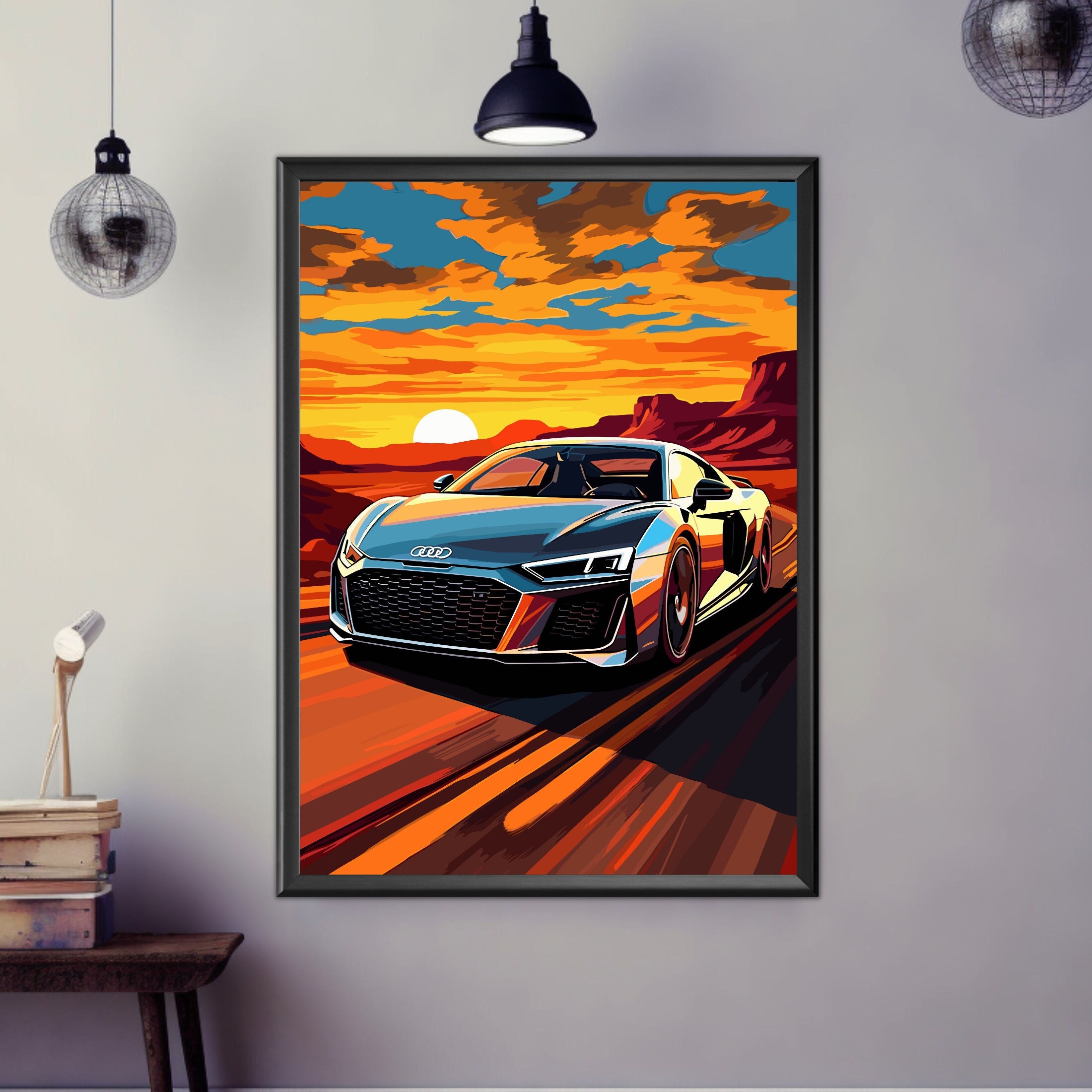 Audi R8 Poster 