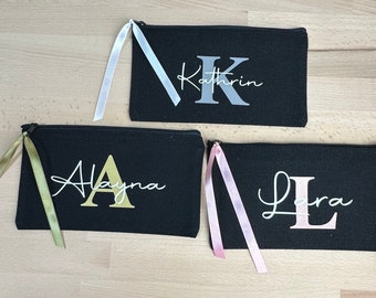 Personalized cosmetic bag, jewelry bag, glasses case or can also be used as a pencil case, JGA, birthday, souvenir, gift, bag