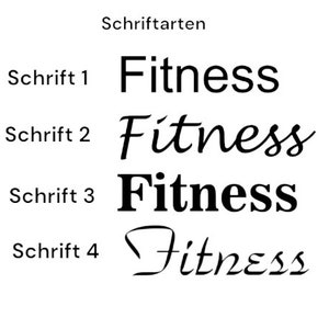 Mikrofaser Handtuch bestickt mit Deinem Wunschtext, personalisierte Geschenkidee, Sport, Fitness, Yoga, Schwimmen, Gym, Geburtstagsgeschenk Bild 9