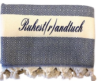 Beach towel for retirement, personalized sauna towel, farewell bath towel, retirement gift, pension gift, useful gifts
