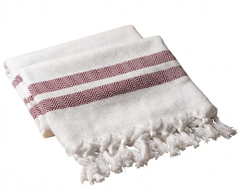 Turkish Peshtemal Hammam Towel made of 100% Cotton Lightweight Sauna Towel Beach Towel Bath Towel Quick-Drying Towel