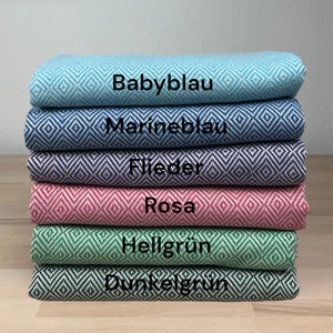Sauna towel with name made of cotton, 100x180 embroidered gift birthday JGA high school graduation gift Mother's Day gift holiday wellness image 7