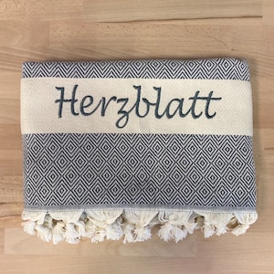 Serviette de plage XXL personnalisée en coton, serviette de plage, serviette de sauna, serviette brodée cadeau fête des mères, serviette de plage, serviette de bain,